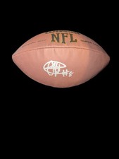 COLTON HOOD NEW YORK GIANTS Signed Football NFL Draft CB TENNESSEE VOLS JSA