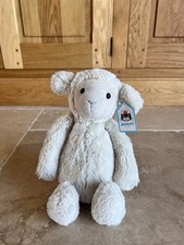 Jellycat - Medium Bashful Lamb BNWT Retired sheep soft plush animal *read disc*