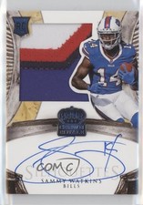 2014 Panini Crown Royale Rookie Silhouettes RPS 97/299 Sammy Watkins Auto 0l1j