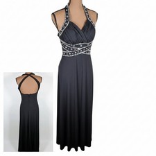 VTG Speechless Y2K Babydoll Maxi Dress Sz 9 Fairy Whimsigoth Formal Event Prom
