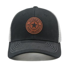 Grandpa Trucker Hat, Grandpa Gifts for Birthday Christmas Black