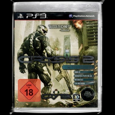 Crysis 2 Limited Edition PS3 Spiel Shooter Sony PlayStation3 Game PAL Top