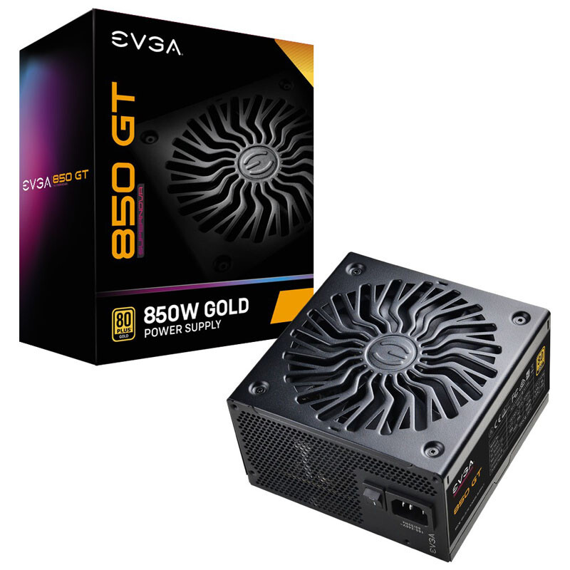 EVGA SuperNOVA 850 GT 850 W 100 240 V 50 60 Hz 5 10 A 130 W 220-GT-0850-Y2