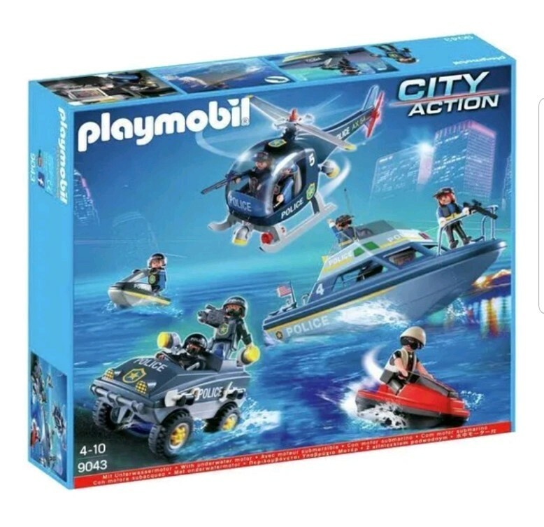 playmobil police mega set