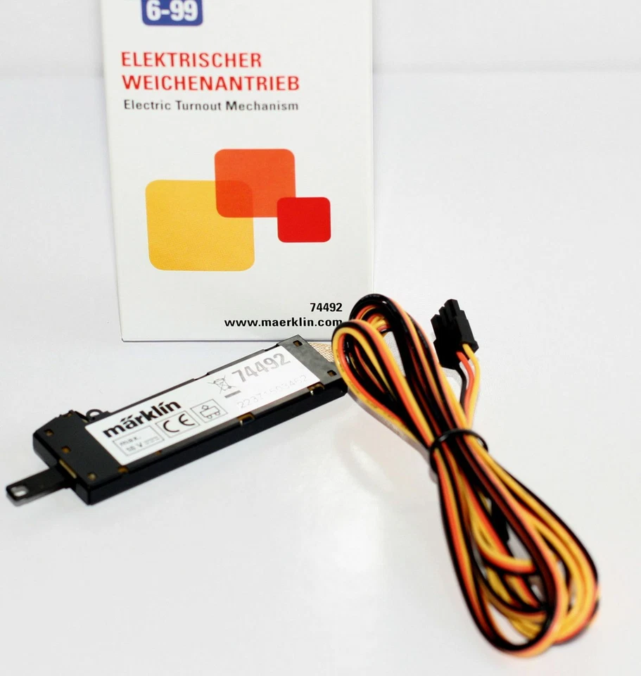 Märklin H0 74492 deviatore elettrico