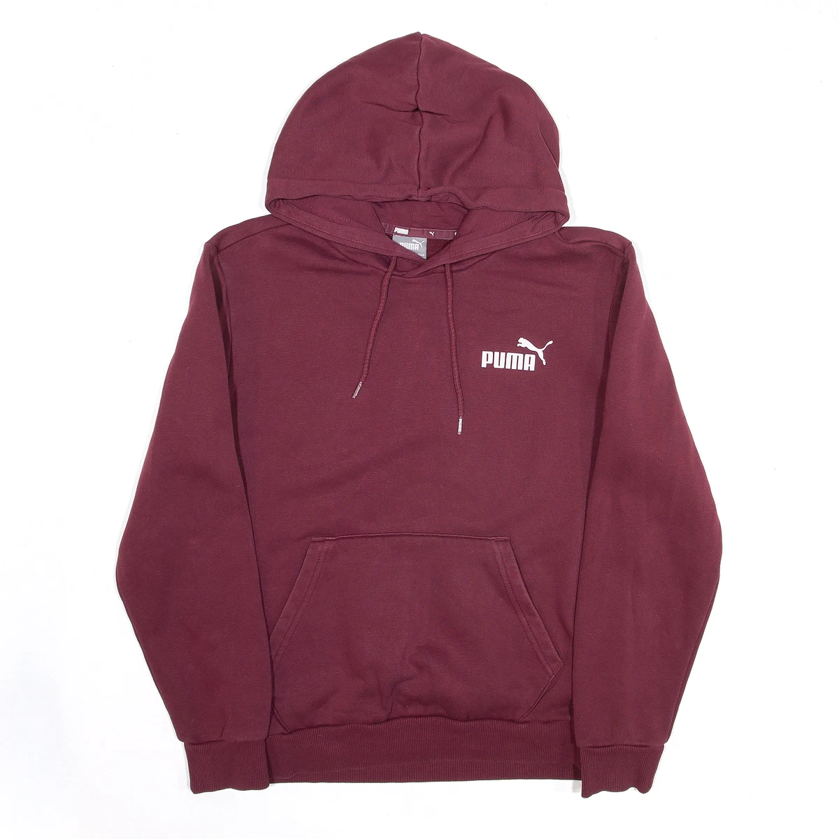 maroon puma hoodie