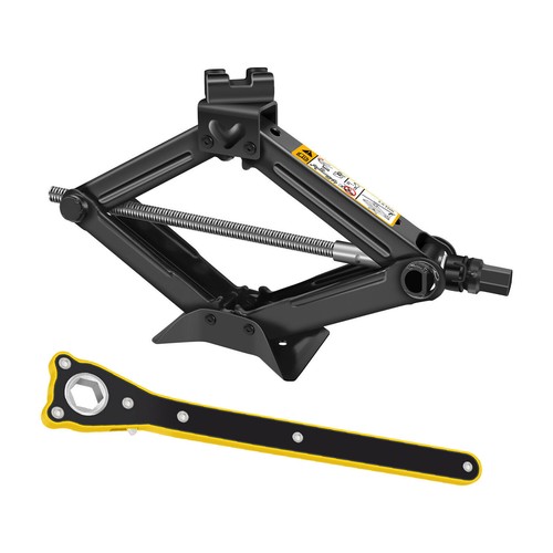 2 Ton Scissor Wind Up Jack for Car Van with Crank Speed Wrench Scissor Jack Kit - Bild 2 von 17