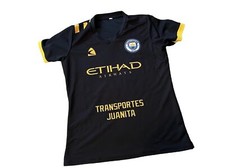 Manchester City Away Jersey Black Replica Medium Kids