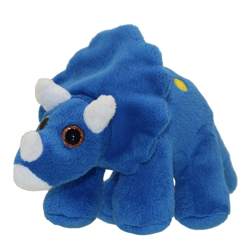 Wilberry Blue Triceratops teddy Triceratopses dinosaur toy dinosaurs teddies NEW