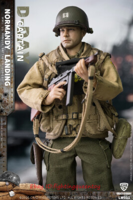 Crazy Figure LW011 WWII U.S. Rangers Captain Miller Tom Hanks 1/12