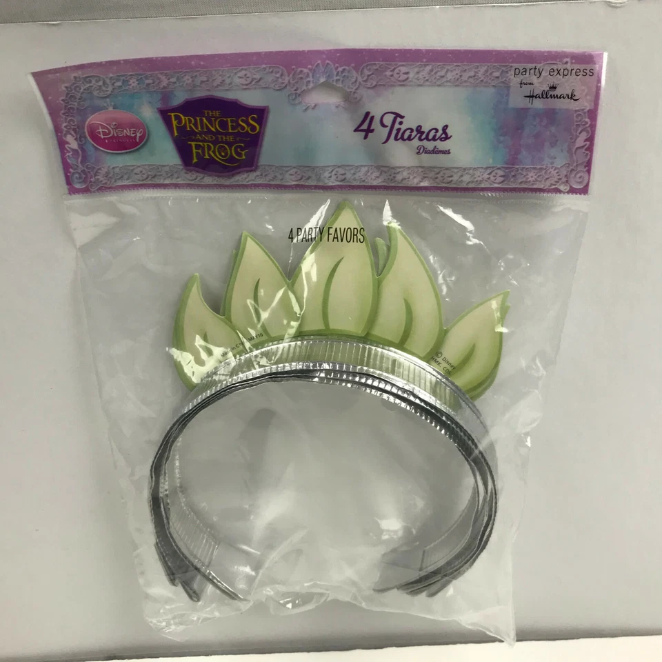 Lote de 184 NUEVAS Tiaras Disney Princesa y la Rana ~ Tiara Fiesta Temática Cumpleaños  Foto 2 de 4