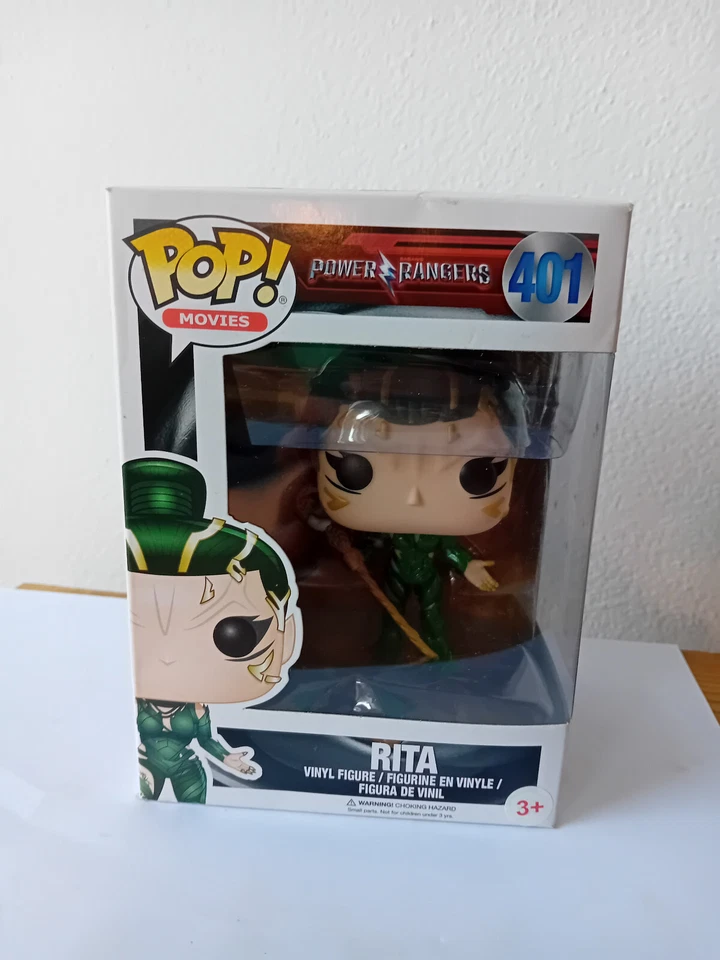 Funko Pop Movies Puissance Rangers Rita Vinyl Figure 401 Année 2016 - Photo 1/1