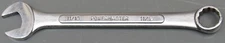 POWERMASTER TOOLS, 11/16" SAE, 12 POINT, OPEN/BOX END COMBINATION WRENCH