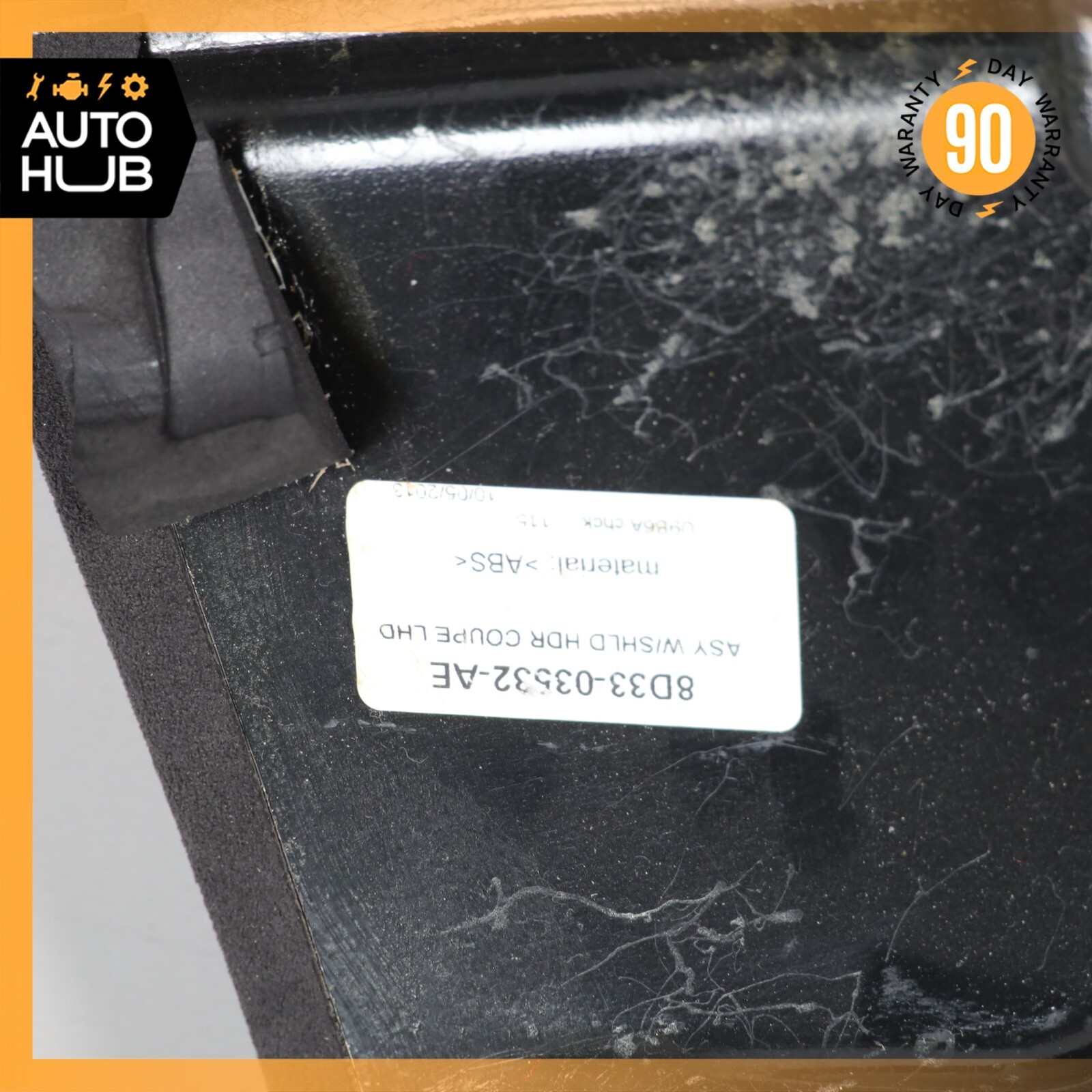 Aston Martin DB9 V8 Vantage Front Overhead Headliner Trim Cover Panel Suede OEM