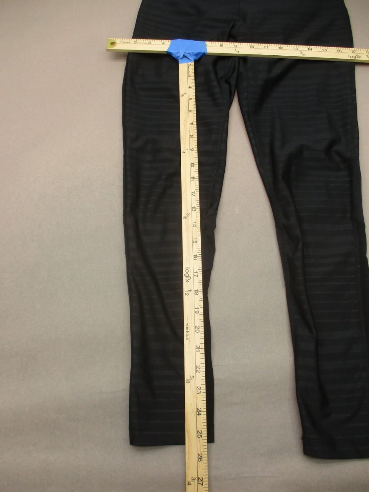 Leggings donna FILA taglia S neri vita media elasticizzati pull on allenamento atletico 479