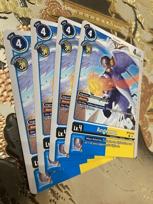 Digimon Card Game Playset - BT16-019 C Angemon | eBay