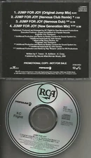 Africanism KC FLIGHTT Jump For Joy w/ 3 RARE MIXES & DUB PROMO DJ CD single 1990