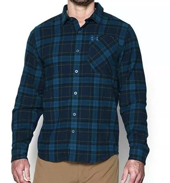 under armour borderland flannel