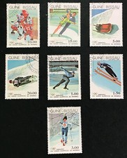 Guinea - #505-11 Sarajevo Olympics - CTO