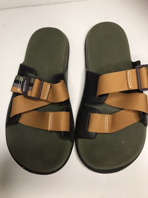 Chaco Womens Size Brown Leather Buckle Beach Walking Outdoor Sport  Sandals