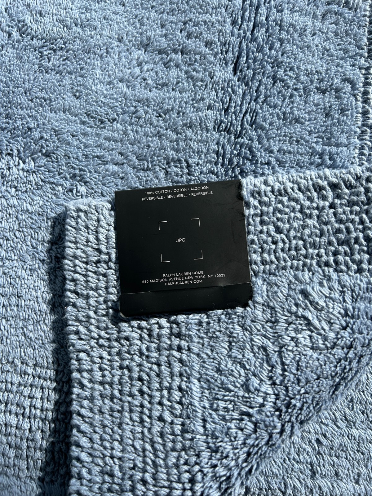 LAUREN RALPH LAUREN Bath Rug Reversible 100 COTTON eBay