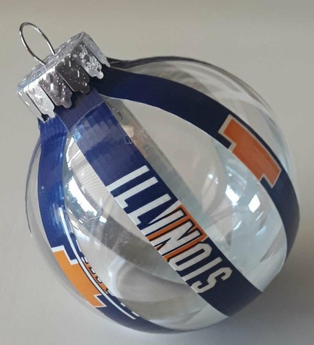 Handmade Duct Tape Christmas Ball Ornament - College - You pick the team - Picture 112 of 124