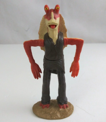 2002 Applause Star Wars The Phantom Menace Jar Jar Binks 4.5'' Action Figure