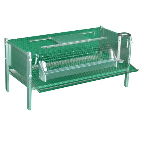 Gabbia Per Quaglie Ovaiole In Rete Zincata - Sovrapponibile Con Accessori Omaggio - Foto 5