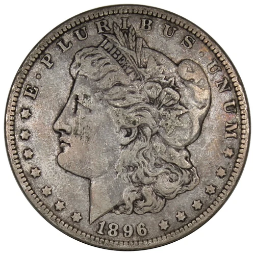 1896-O Morgan Dollar VF+ VERY FINE Cleaned Condition KEY DATE $1 A1234