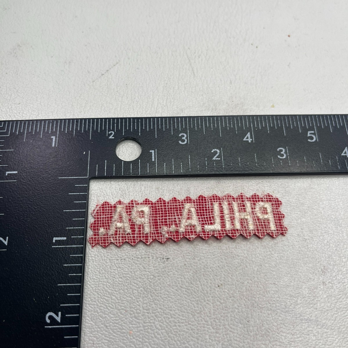 Zig-Zag-Cut From Larger Patch PHILADELPHIA PENNSYLVANIA Zig-Zag-Cut From Larger Patch PHILADELPHIA PENNSYLVANIA