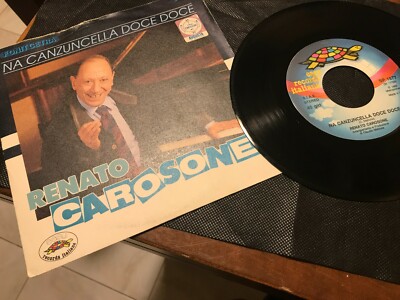 Renato Carosone Vinyl 45 Runden Na Canzoncella Doce Doce 1989
