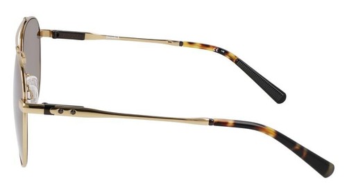 Neue SHINOLA by Flexon SH-2101S 717 Pilotenbrille goldfarben mit braunen Gläsern - Bild 3 von 4