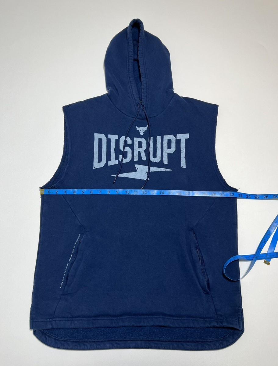 Under Armour Project Rock Disrupt Sleeveless Hoodie 1357183