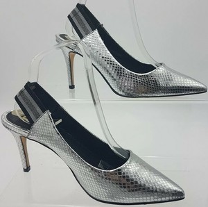 silver shoes womens heels