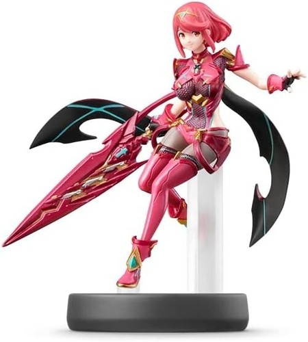 Nintendo amiibo Double Pyra Mythra Super Smash Bros Homura Hikari NEW From JPN - Picture 6 of 6