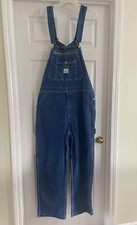 Liberty Overalls Denim Bib Design Workwear Cotton Jean Men's 38x30 Vintage. EUC