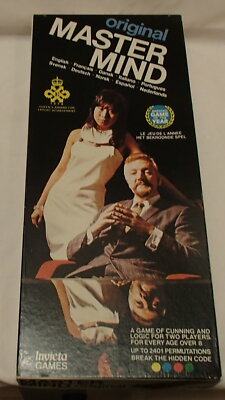 Original Mastermind Vintage Logic Game Invicta 1978 #3016