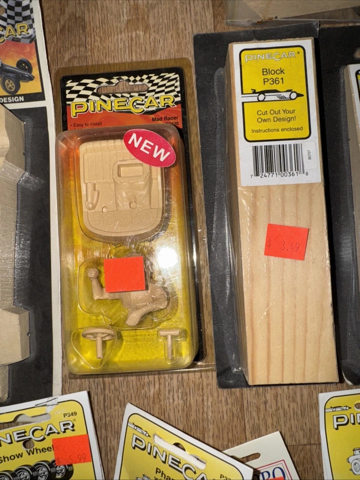 Lote De Calcomanías Diecast Pine Car Grand Prix Phantom Bloque Cuña Nuevas Foto 3 de 4