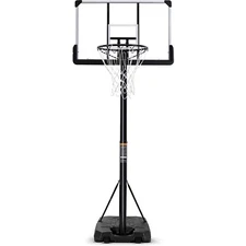 Portable Basketball Hoop Goal Basketball Hoop System Height Adjustable 7 ft. 6 