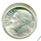 1949-D Silver Roosevelt Dime !!  BU / MS !!