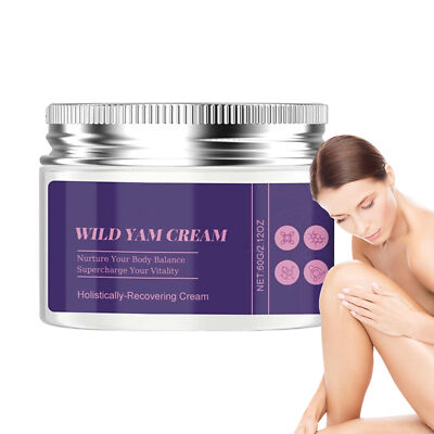 OceAura Wild Yam Cream for Women Organic for Balancing 2oz/60g