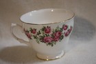 Royal Vale Footed Rose Pattern Teacup & Saucer — photo 2