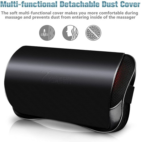 Shiatsu Deep Kneading Neck Back Shoulders Massager, Massage Pillow for Women Men - Picture 2 of 9