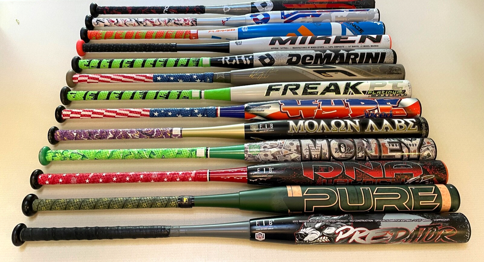 Batte Softball DeMarini Steel 2018 – 28 Oz – 34 Pouces – Alliage – End-Loaded – ASA/USA – Occasion