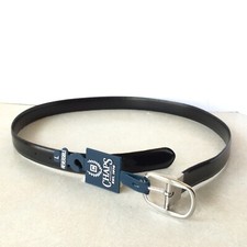 Chaps Men's Belt Reversible Large Black Faux Leather 1.125” Width NWT 