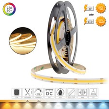 COB LED Streifen No-Spot CRI90+ dimmbar 1-10m...