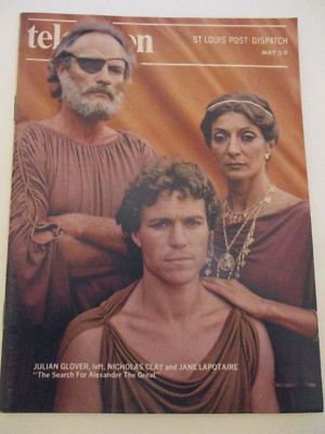 Alexander the Great - St. Louis Post-Dispatch TV Guide Magazine 1981