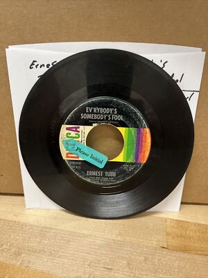 Ernest Tubb - Everybody's Somebody's Fool / Let The Little Girl Dance - Decca -