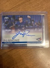Thomas Pannone RC Auto 2019 Topps Chrome Toronto Blue Jays