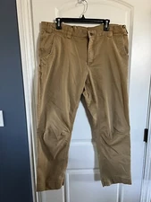 Men’s Truewerk Edo Performance Workwear Tan Pants 38/32